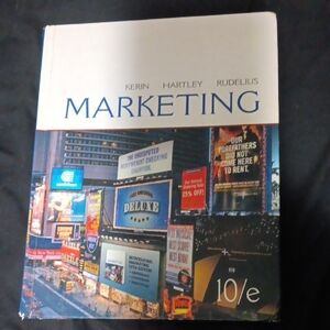 Used College Book "Marketing Textbook by Kerin, Hartley, Rudelius"